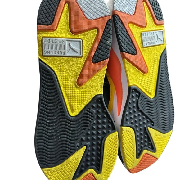 Puma RS-X Bold Multicolor Mens‎ Sneakers Size 10- Black/Orange/Yellow/White main image 4